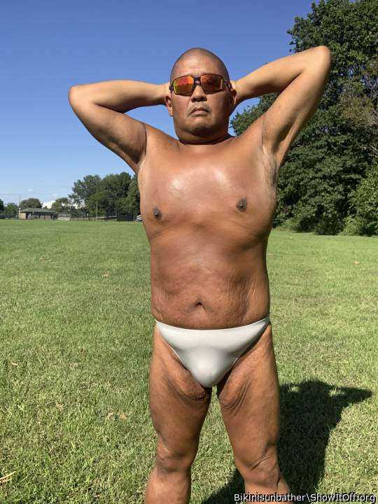 Photo of a private part from Bikinisunbather
