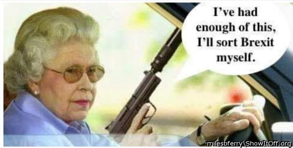 Thanks to the Queen!