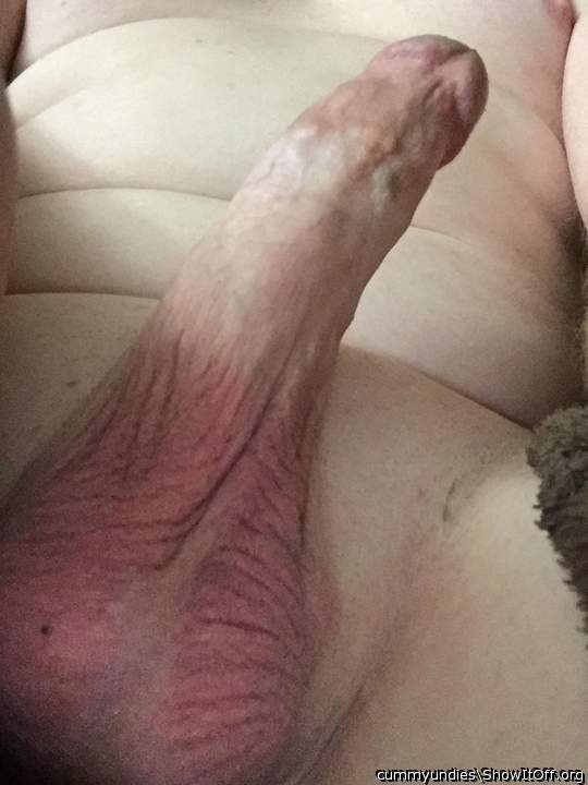 Photo of a schlong from cummyundies
