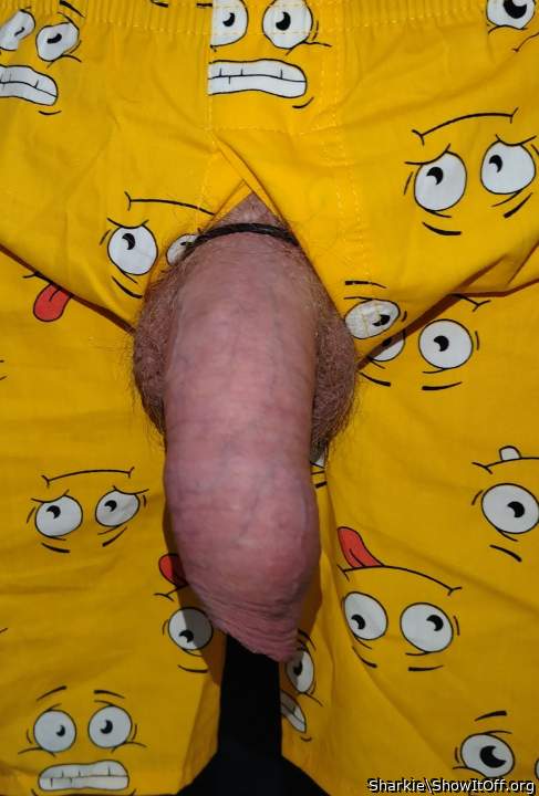 Photo of a sausage from Sharkie