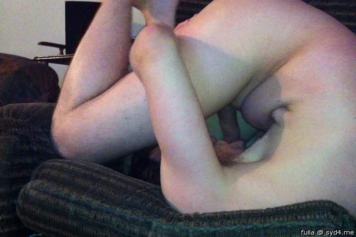 selfsucking my pierced cock