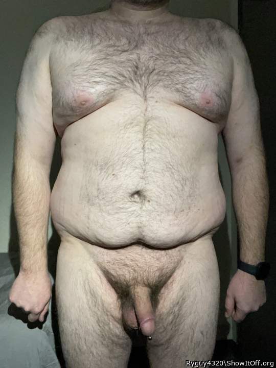 Great hairy chest. Beautiful natural bush.    