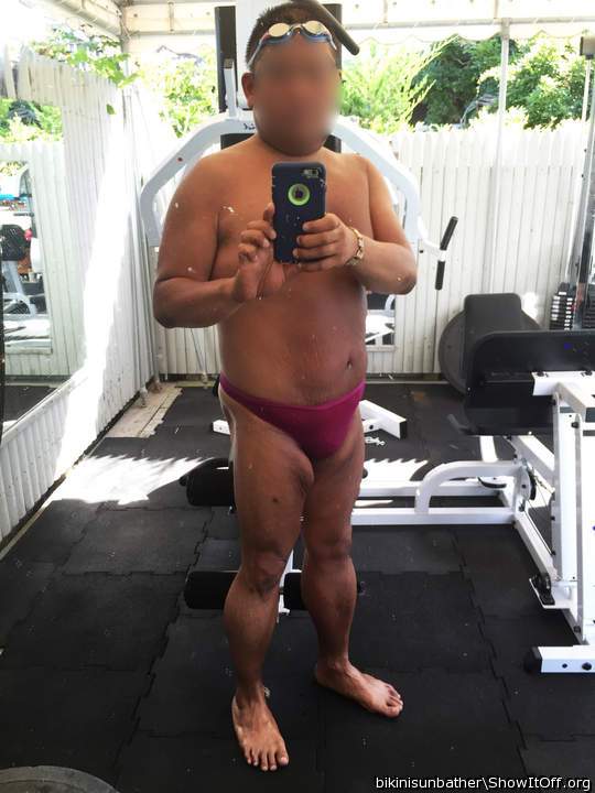 Photo of a schlong from Bikinisunbather