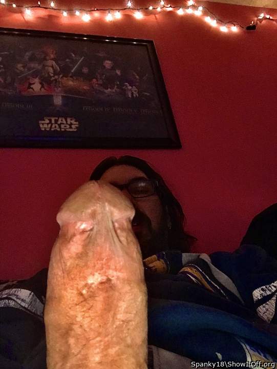 Lick the shiny spot for dessert