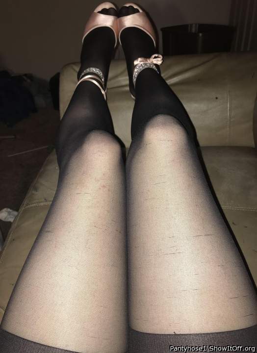 Lovely legs and nice shoes!  