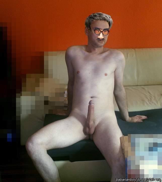 SPECTACULAR HARD-ON, BALLS and BODY, SENSATIONAL NUDE POSE a