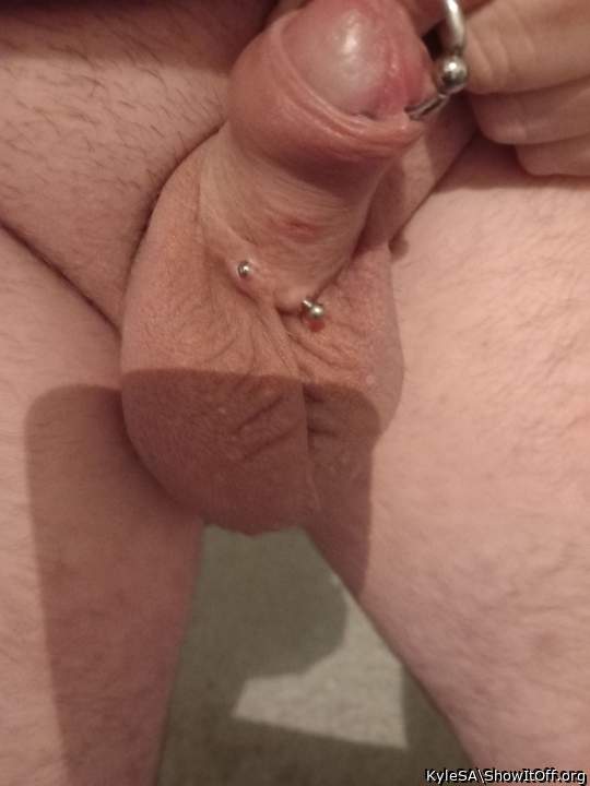 Your cock is superb, with such a beautiful PA you should hav