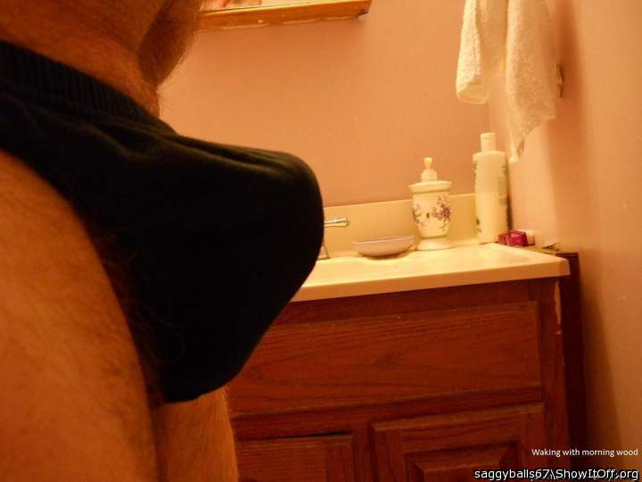 Waking with morning wood - thinking about big tits and hard  dicks - [9-6-11-1]
