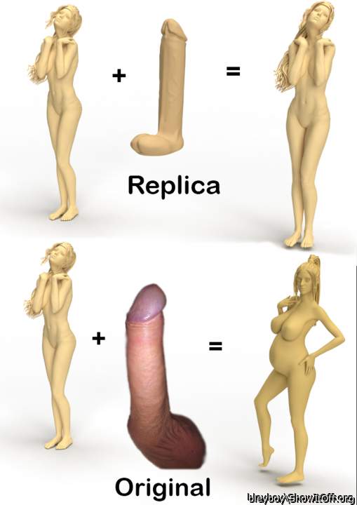 Replica and Original