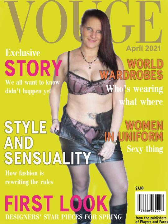 Love the uniform, you look smoking hot in it.    