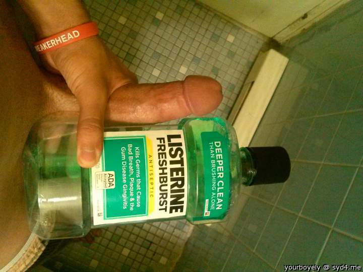 Gargle on your cum
