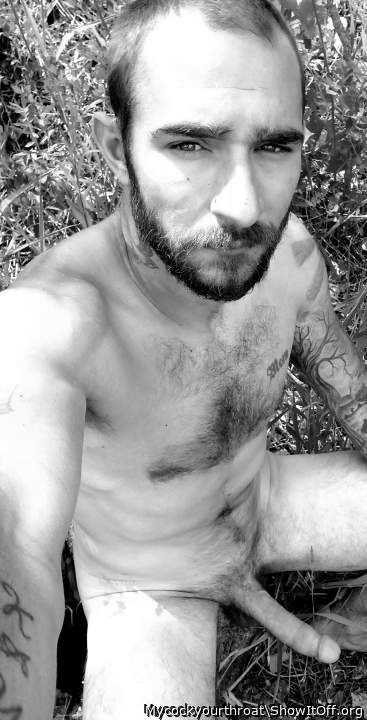 Hairy guy with a big dick