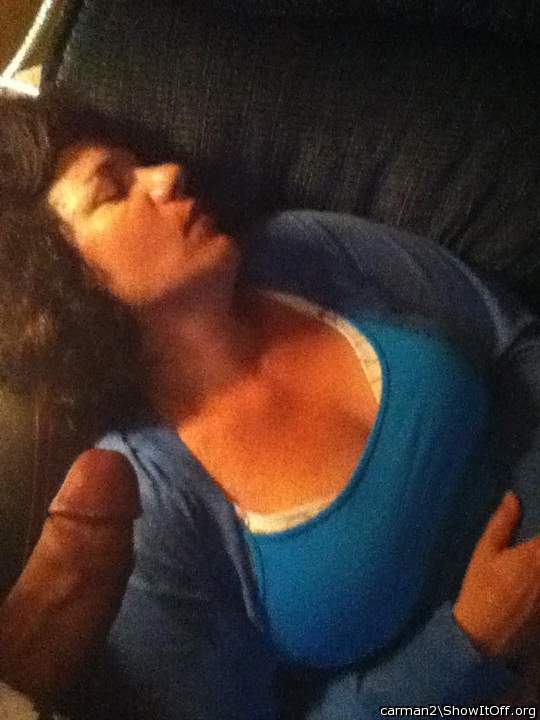woke my friends mom up with a little surprise (;