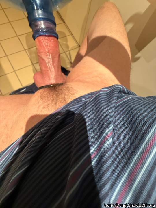 That’s as far as I can go in this huge water jug