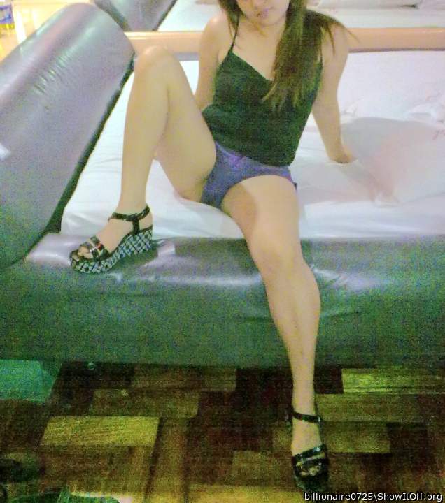 Wow! super sexy pic, I love you in this sexy top and panties