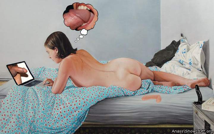 My fantasy, the babysitter surfing my SYD blog    