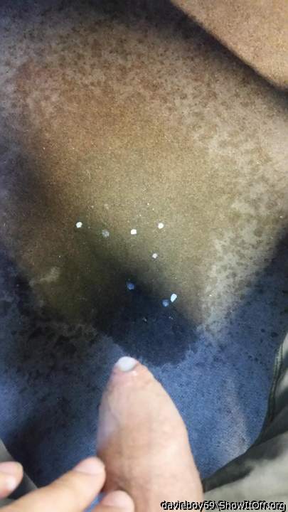 cum on pee soaked carpet