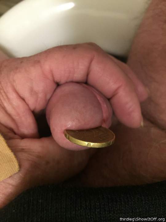 Euro coin in