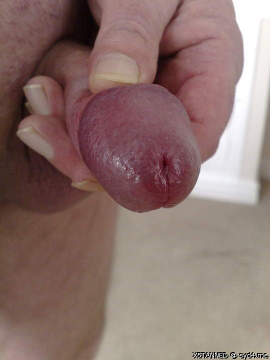 Photo of a purple headed monster from X5TANNED