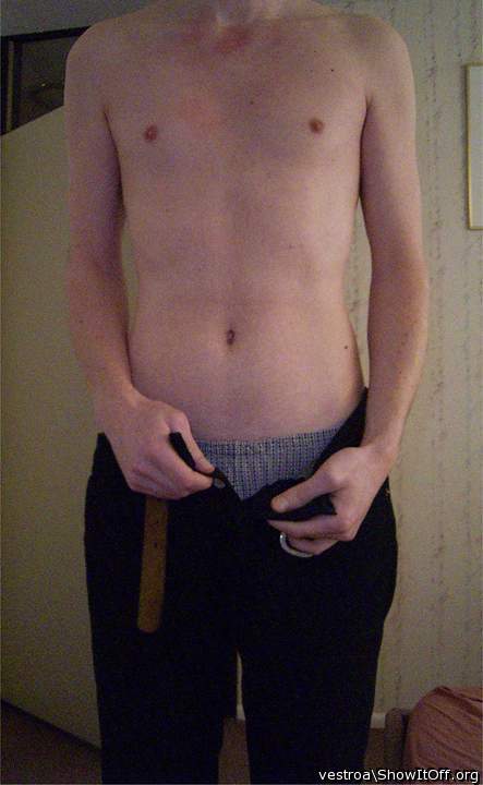 Stripping naked for you...