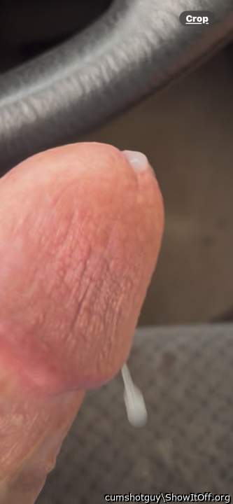 Photo of a stiffie from cumshotguy