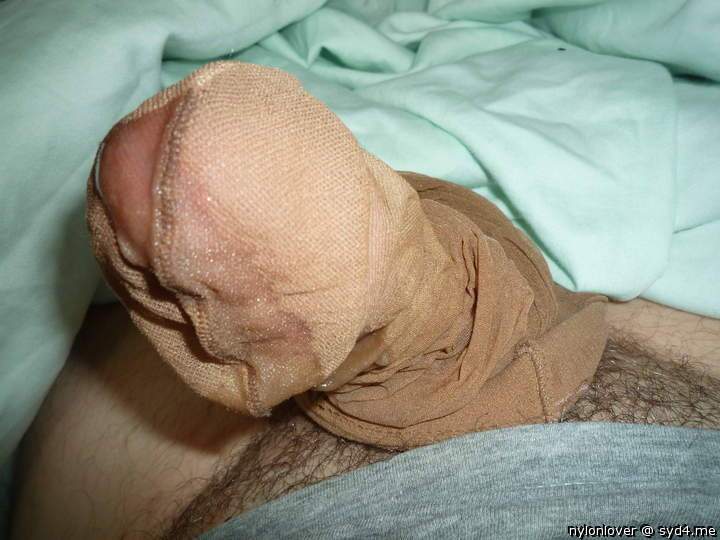 Cum and nylon