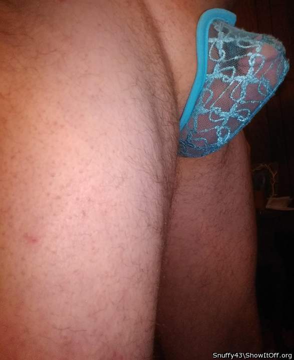 this pantie looks soo amazing together with you nice dick 