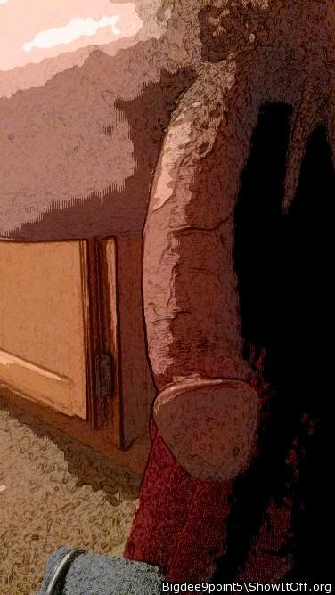Photo of a phallus from bigdee9point5