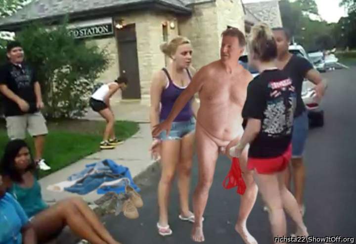 "You don't get your clothes back until we get our money!"