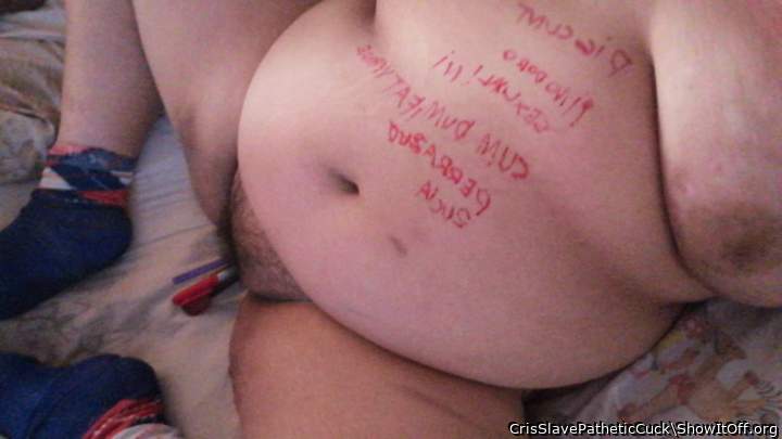 Photo of a love stick from CrisSlavePatheticCuck