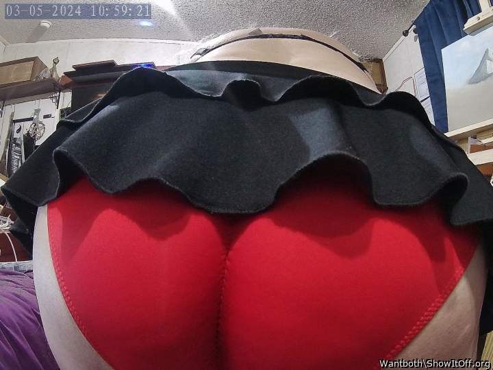 Sweet fuckin red hot cheeks