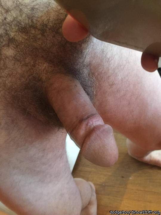 Hairy, horny cock! Yummm...