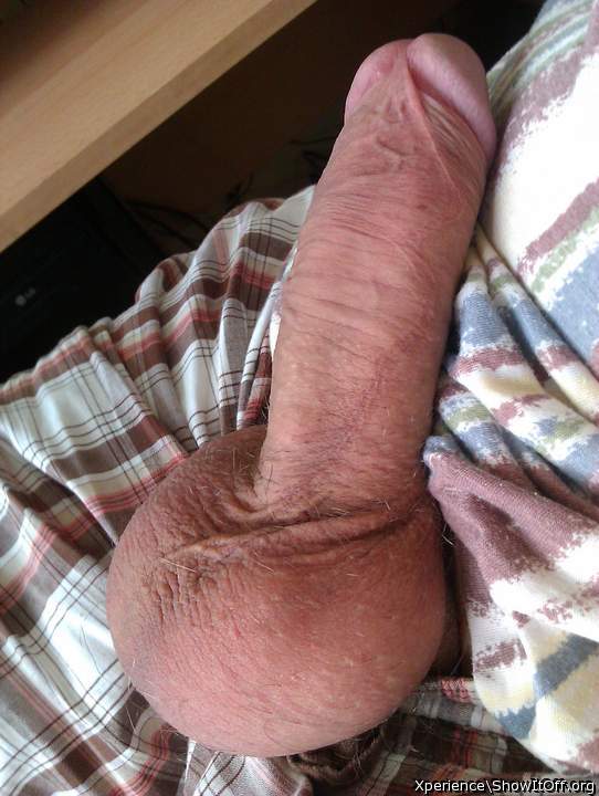 AWESOME fat dick, beautiful sexy balls...HOT stuff!!  