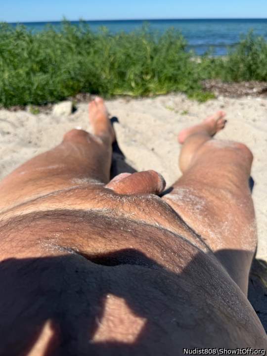 Photo of a purple headed monster from Nudist808
