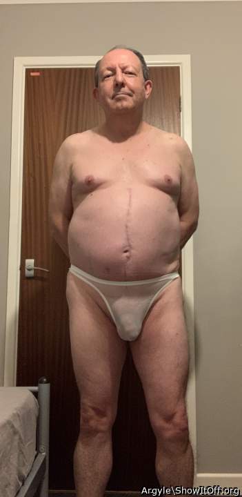Almost nude