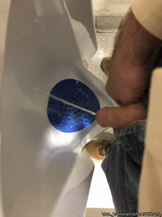 Airport piss after a long flight!