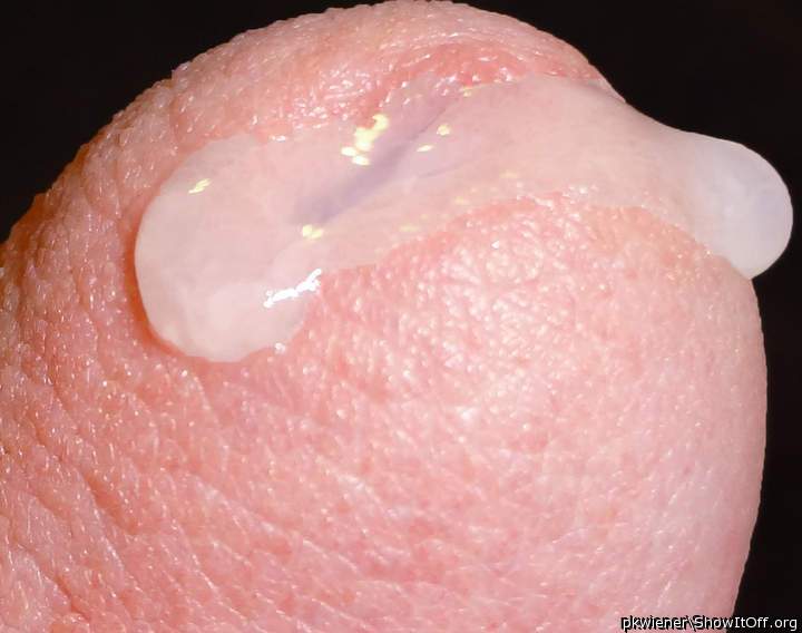 Close up cum hole
