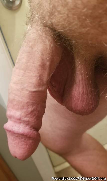 Indeed! Not huge but definitely an average cock to smack aro