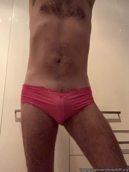 Thank you, I'm glad you like my panties and how my cock look