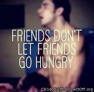 Be my friend and feed me