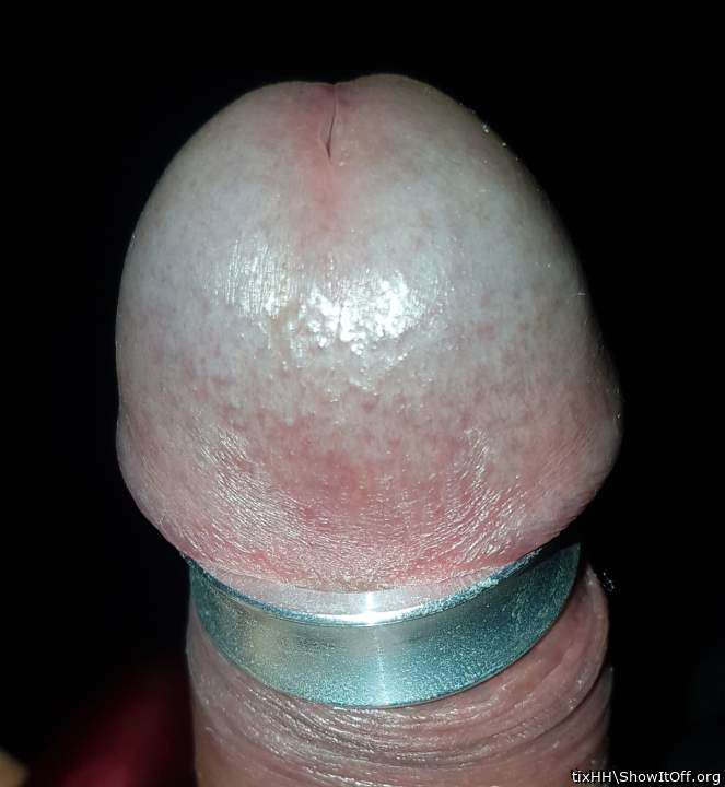 Awesome ringed cock!      