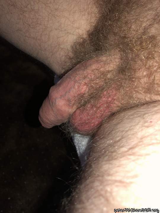 Beautiful hairy uncircumcised cock 