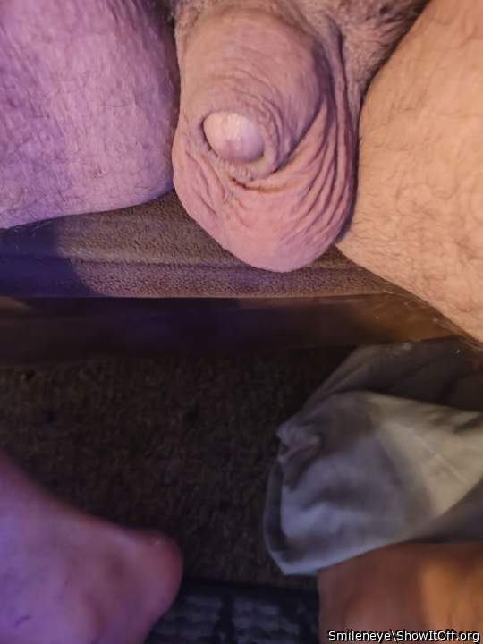 Photo of a purple headed monster from Smileneye