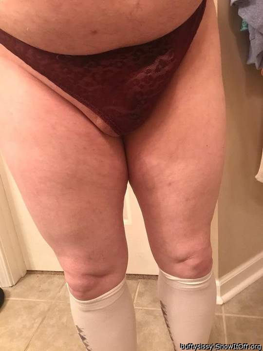 That big cock is trying to escape your panties..mmmmmmmmmmmm