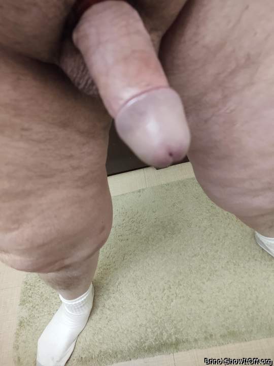 Great pic.  Nice cock!