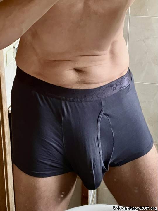 Flaccid in underwear