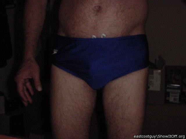 In my Speedo
