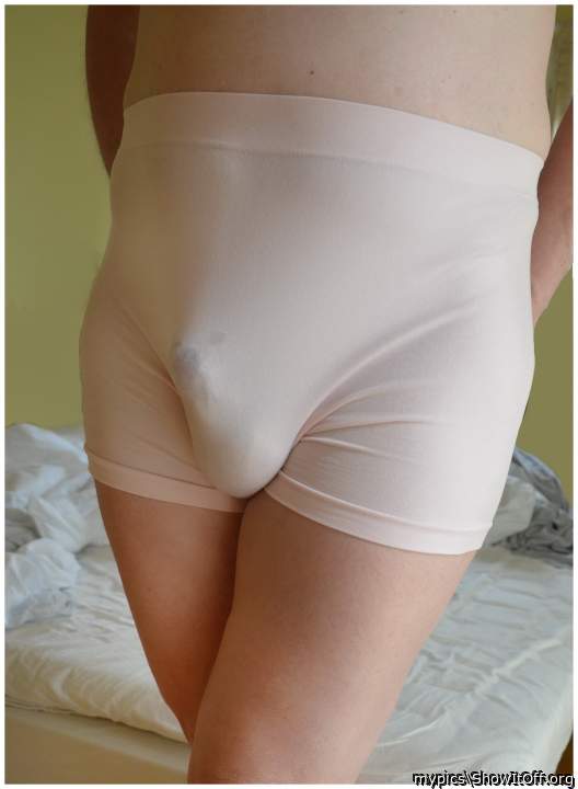 Your cock looks great in there. The precum looks like they f