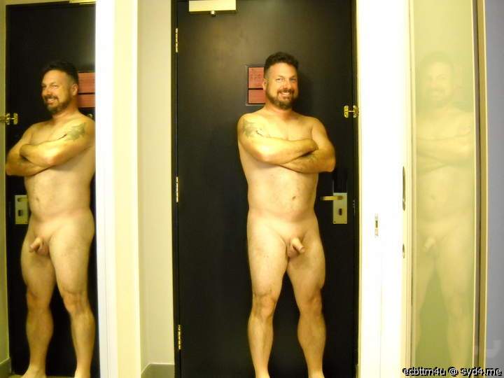 Getting naked in my hotel