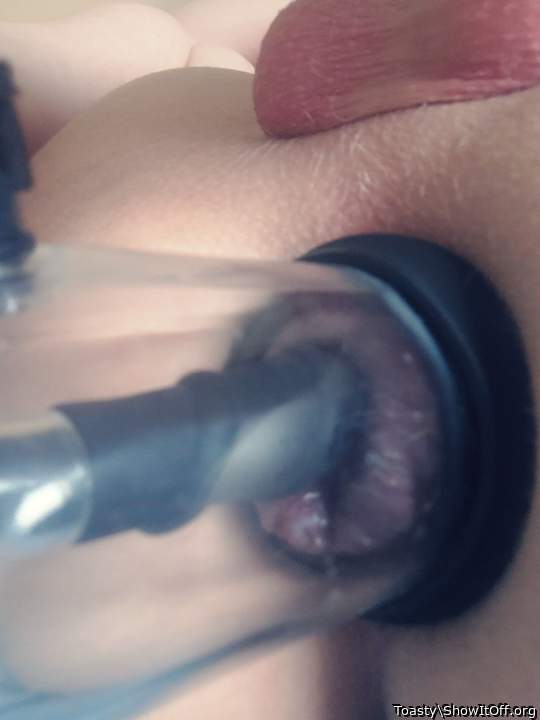 Pumping my ass